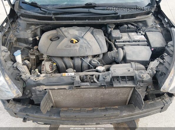 KMHD35LH9HU349617 2017 HYUNDAI ELANTRA GT Черный Вид сзади