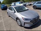 2020 Hyundai Elantra Se Silver vin: KMHD74LF1LU057790