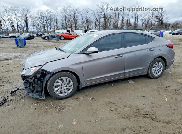 KMHD74LF1LU106227 2020 HYUNDAI ELANTRA Gray Front left