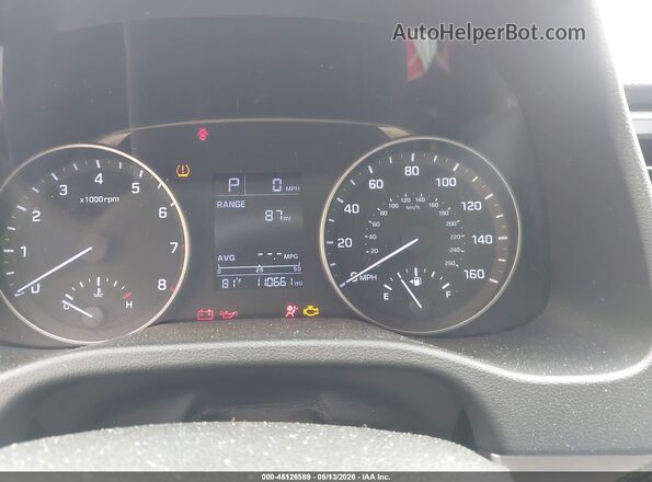 KMHD74LF2HU078932 2017 HYUNDAI ELANTRA Black Vista de los asientos traseros