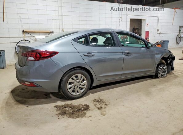 KMHD74LF2KU757333 2019 HYUNDAI ELANTRA Gray უკანა მარჯვენა