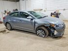 2019 Hyundai Elantra Se Gray vin: KMHD74LF2KU757333