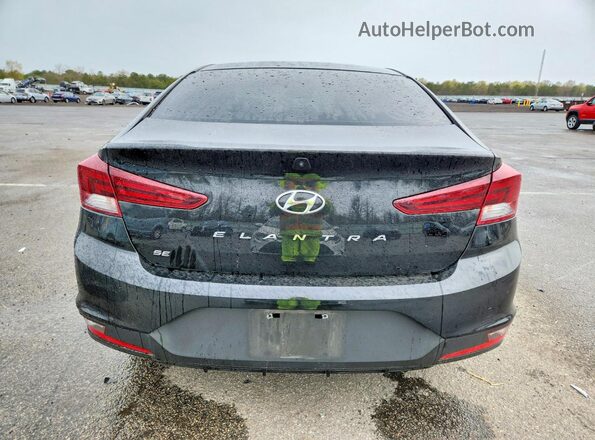 KMHD74LF2LU980988 2020 HYUNDAI ELANTRA Черный Вид сзади