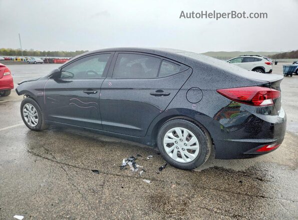 KMHD74LF2LU980988 2020 HYUNDAI ELANTRA Черный Задняя левая четверть