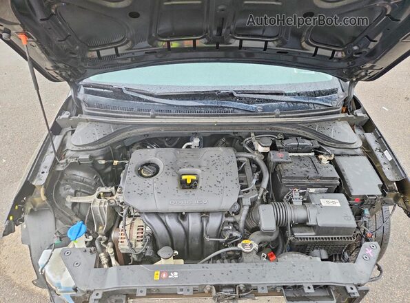 KMHD74LF2LU980988 2020 HYUNDAI ELANTRA Черный Вид задней части салона