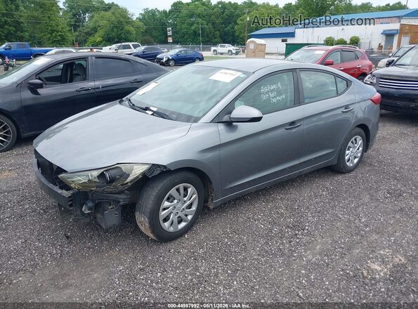 KMHD74LF4HU078933 2017 HYUNDAI ELANTRA Gray Przód lewy