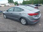 2017 Hyundai Elantra Se Gray vin: KMHD74LF4HU078933 2017 Hyundai Elantra Se Gray vin: KMHD74LF4HU078933