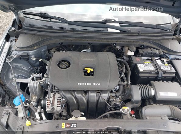 KMHD74LF4HU078933 2017 HYUNDAI ELANTRA Gray Widok z tyłu
