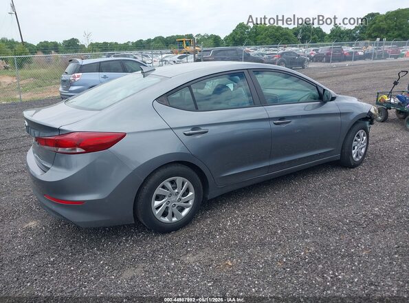 KMHD74LF4HU078933 2017 HYUNDAI ELANTRA Gray Tył prawy