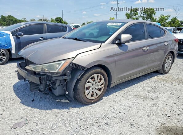 KMHD74LF5LU900969 2020 HYUNDAI ELANTRA Серый Передняя левая четверть