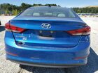 2017 Hyundai Elantra Se Синий vin: KMHD74LF7HU074875
