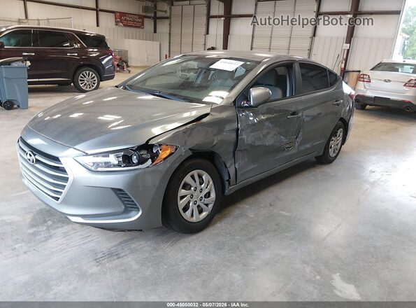 KMHD74LF7JU469905 2018 HYUNDAI ELANTRA Gray Przód lewy