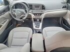 2018 Hyundai Elantra Se Синий vin: KMHD74LF8JU472876
