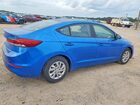 2018 Hyundai Elantra Se Синий vin: KMHD74LF8JU472876