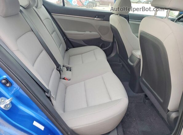 KMHD74LF8JU472876 2018 HYUNDAI ELANTRA Синий Вид задних сидений