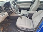 2018 Hyundai Elantra Se Синий vin: KMHD74LF8JU472876
