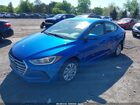 2018 Hyundai Elantra Se Blue vin: KMHD74LF9JU612370