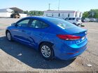 2018 Hyundai Elantra Se Blue vin: KMHD74LF9JU612370