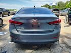 2017 Hyundai Elantra Se Серый vin: KMHD74LFXHU100773