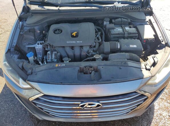 KMHD84LF0HU151079 2017 HYUNDAI ELANTRA Gray Vista interior trasera