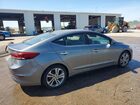 2017 Hyundai Elantra Limited Gray vin: KMHD84LF0HU151079