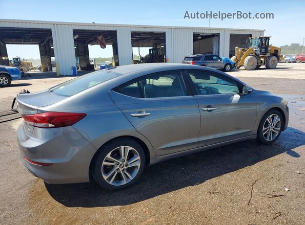 KMHD84LF0HU151079 2017 HYUNDAI ELANTRA Gray Trasero derecho