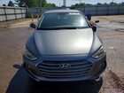 2017 Hyundai Elantra Limited Gray vin: KMHD84LF0HU151079