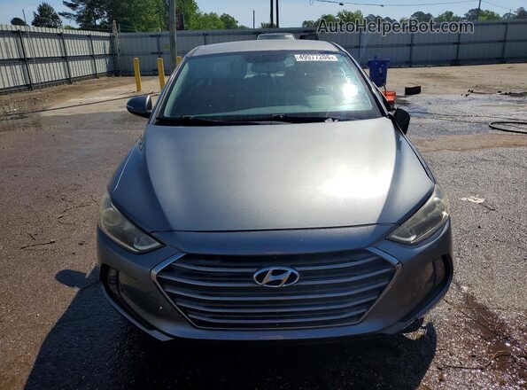 KMHD84LF0HU151079 2017 HYUNDAI ELANTRA Gray Vista frontal