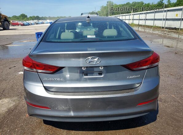 KMHD84LF0HU151079 2017 HYUNDAI ELANTRA Gray Vista trasera