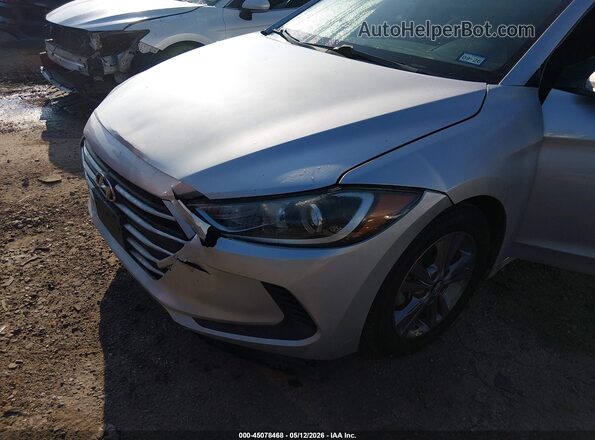 KMHD84LF0JU504328 2018 HYUNDAI ELANTRA Silver Դիմացի տեսք