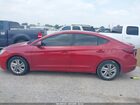 2019 Hyundai Elantra Sel Red vin: KMHD84LF0KU772670