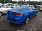 2017 Hyundai Elantra Value Edition Синий vin: KMHD84LF1HU246735