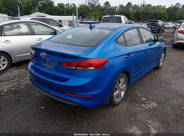 KMHD84LF1HU246735 2017 HYUNDAI ELANTRA Синий Задняя правая четверть