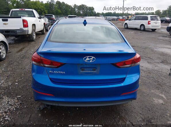 KMHD84LF1HU246735 2017 HYUNDAI ELANTRA Синий 
