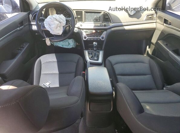 KMHD84LF1JU553618 2018 HYUNDAI ELANTRA Серый Вид панели приборов