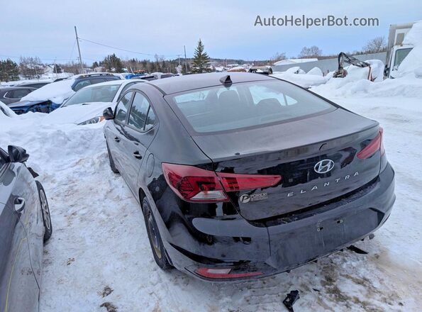 KMHD84LF1LU944223 2020 HYUNDAI ELANTRA Black Rear left