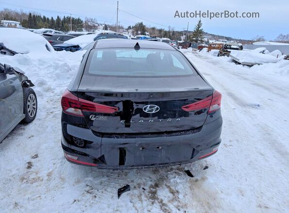 KMHD84LF1LU944223 2020 HYUNDAI ELANTRA Black Rear view