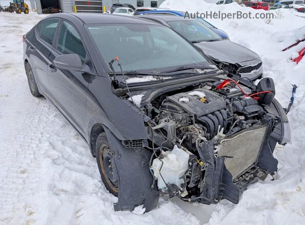 KMHD84LF1LU944223 2020 HYUNDAI ELANTRA Black Front right