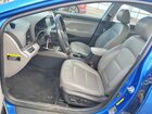2017 Hyundai Elantra Limited Blue vin: KMHD84LF2HU193771