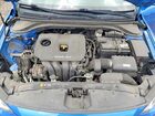 2017 Hyundai Elantra Limited Blue vin: KMHD84LF2HU193771