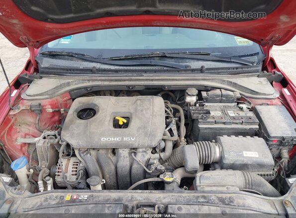 KMHD84LF2HU424331 2017 HYUNDAI ELANTRA Red Vista trasera