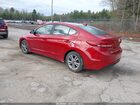 2017 Hyundai Elantra Se Red vin: KMHD84LF2HU424331