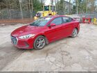 2017 Hyundai Elantra Se Red vin: KMHD84LF2HU424331
