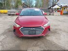 2017 Hyundai Elantra Se Red vin: KMHD84LF2HU424331