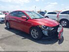 2017 Hyundai Elantra Se Red vin: KMHD84LF2HU428587