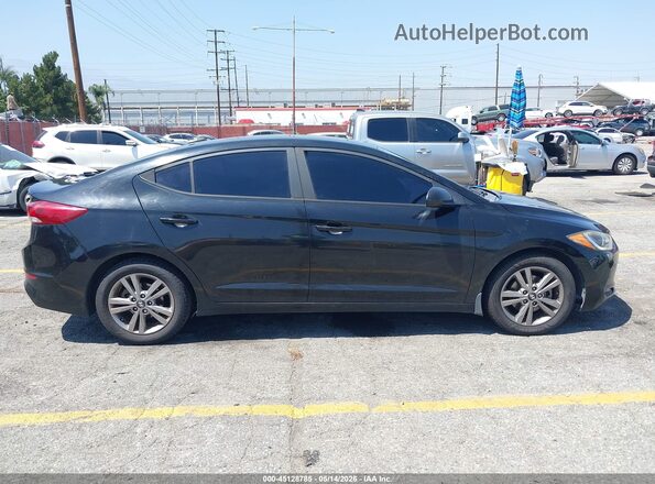 KMHD84LF3JU461121 2018 HYUNDAI ELANTRA Черный Панорамный вид салона 360°