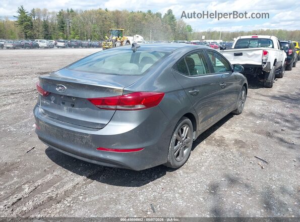 KMHD84LF3JU595269 2018 HYUNDAI ELANTRA Gray უკანა მარჯვენა