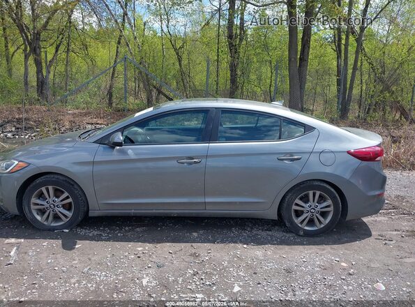 KMHD84LF3JU595269 2018 HYUNDAI ELANTRA Gray სალონის 360-გრადუსიანი ხედი