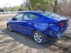 2019 Hyundai Elantra Preferred 4d Blue vin: KMHD84LF3KU791648