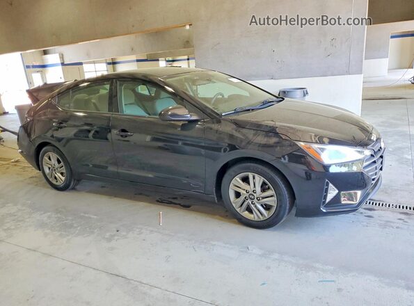 KMHD84LF3LU987767 2020 HYUNDAI ELANTRA Black Przód prawy